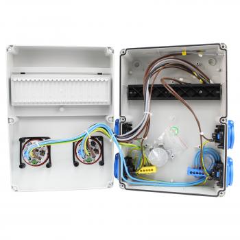 Preview: Stromverteiler (2x CEE 5P 32A + 4x 230V/16A)